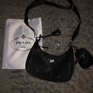 Prada Nylon Black, Cross body bag